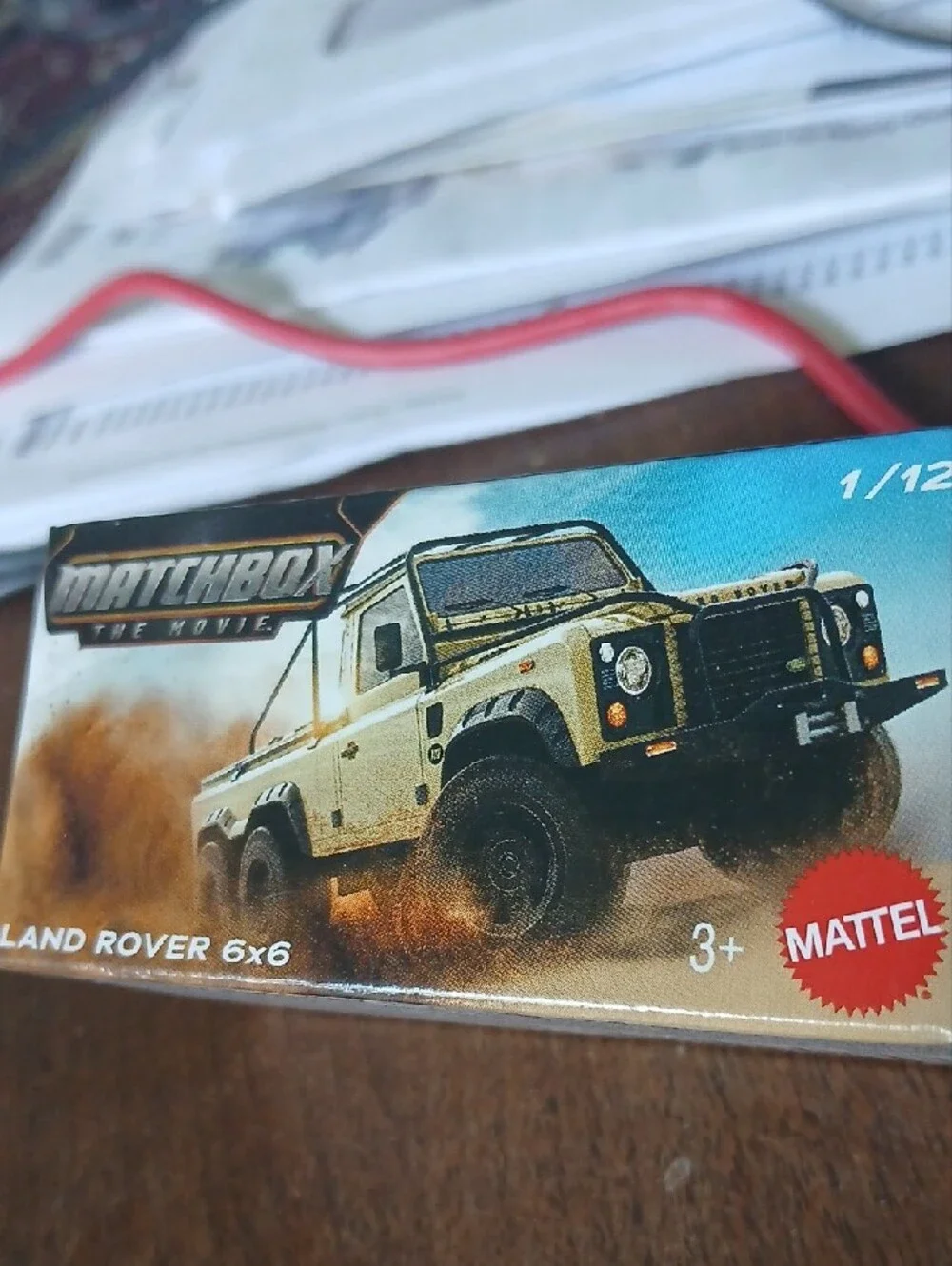 Land ROVER 6x6 Matchbox The Movie. 1/64